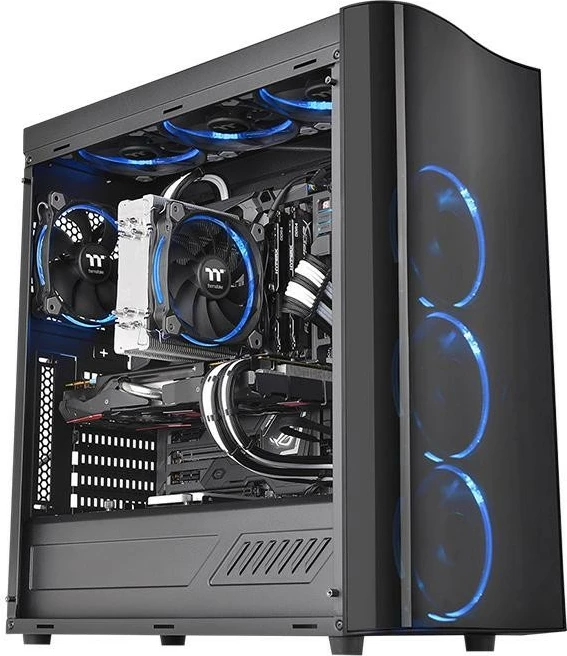 Procesorski hladilnik Thermaltake Riing Silent 12 RGB Edition Sync, 120 mm, TDP 150 W