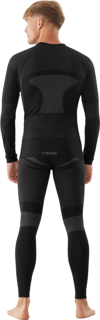 Termo oblačilo za moške Viking, črno-sivo