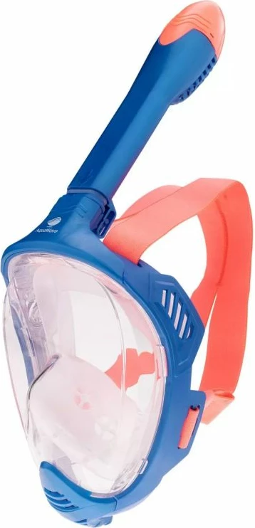 Potapljaška maska za otroke Aquawave Vizero Jr, modra in oranžna