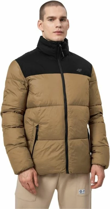 Moška jakna 4F, svetlo rjava