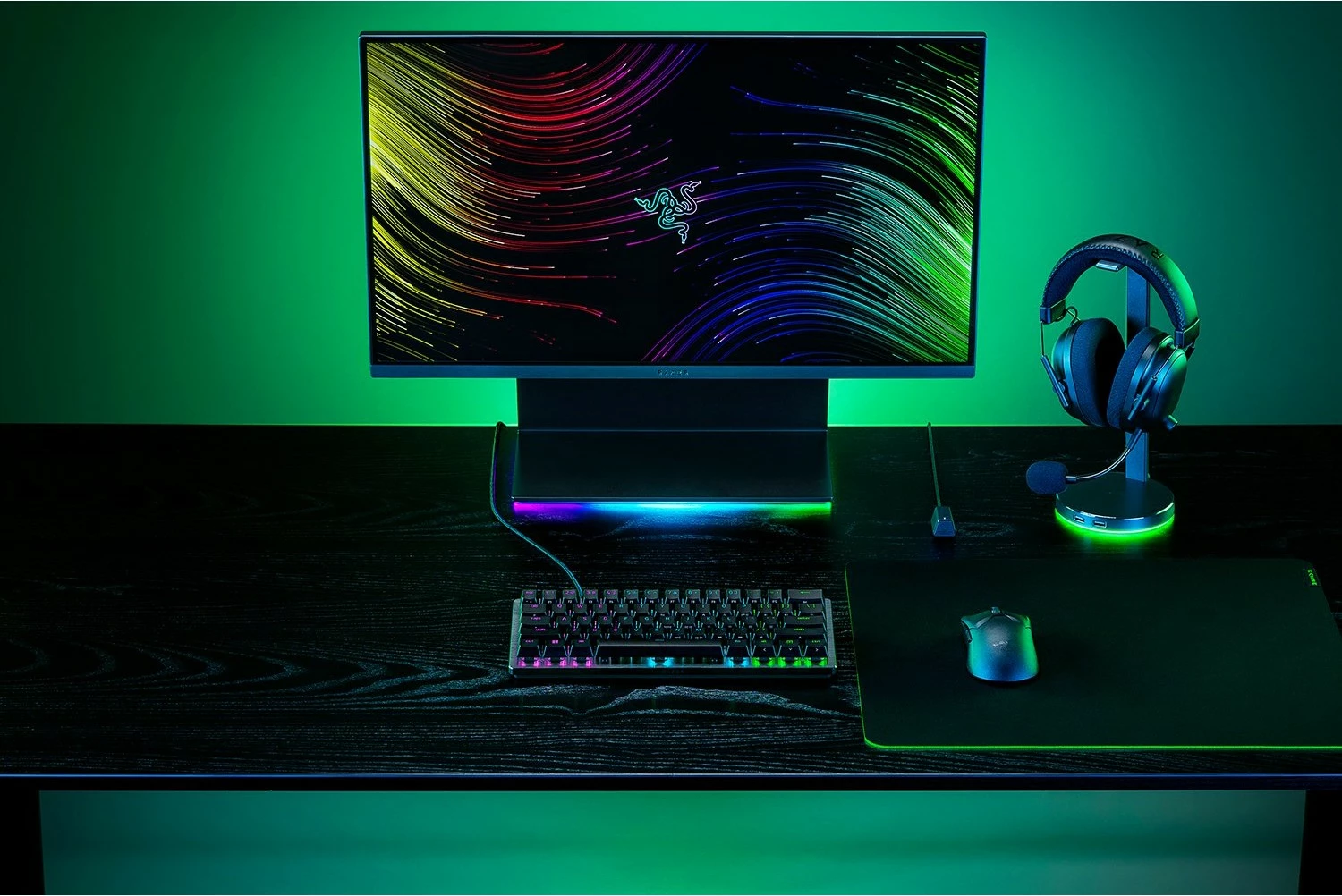 Mekaniška kompaktna tipkovnica Razer Huntsman V3 Mini, RGB, DE