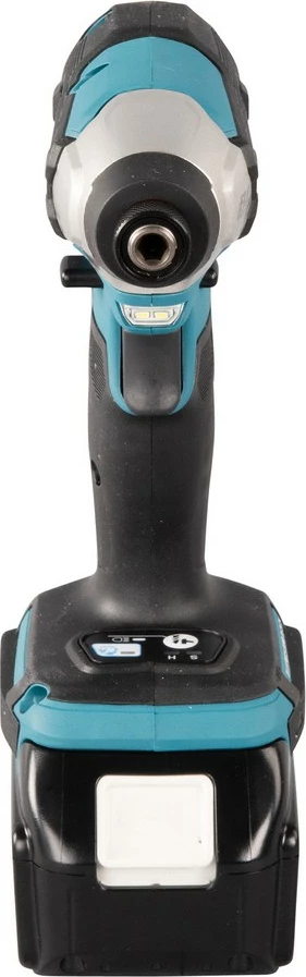 Vrtalni udarni ključ, Makita DTD157Z, brezkrtačen, 18 V, 1/4", 3000 RPM, črno/zelena