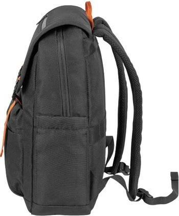 Nahrbtnik za prenosnik Natec Niala, 15,6", 18 L, črn z oranžno
