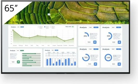 Profesionalni monitor 65 inč 4K Ultra HD Wi‑Fi Sony FW-65BZ30L