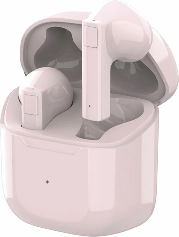 Slušalke 4smarts SkyBuds 2, True Wireless Stereo, 20 - 20000 Hz, rožnata