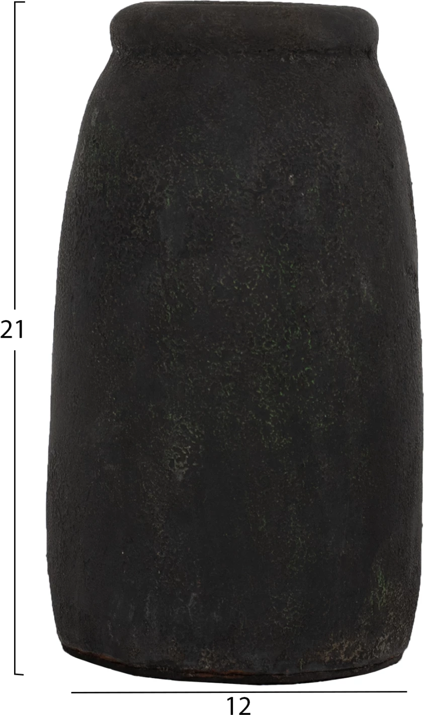 Dekorativne vaze 3 kosi FH7711 v terakoti fosilno siva