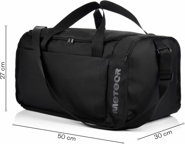 Športna torba Meteor, črna