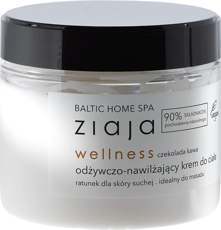 Vlažilna in hranilna krema za telo Ziaja Baltic Home Spa Wellness, 300 ml