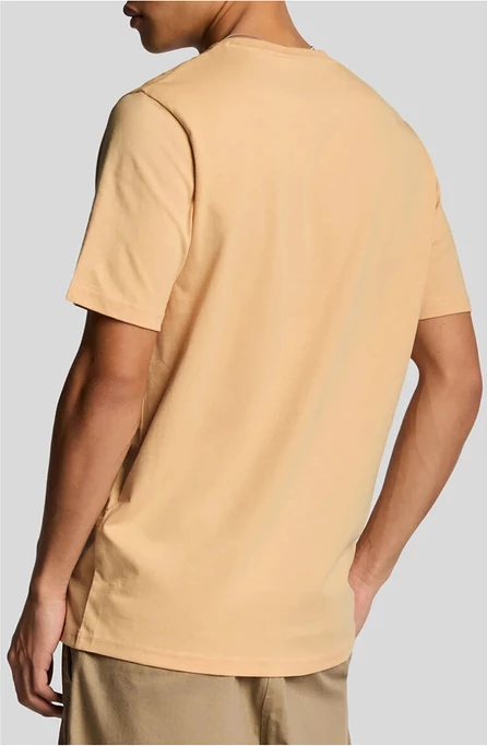 Majica za moške Lyle & Scott, camel