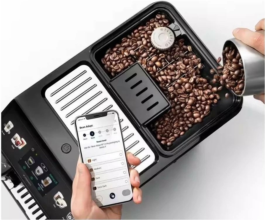 Avtomatski kavni aparat Eletta Explore ECAM 450.86.T, De'Longhi, titanic