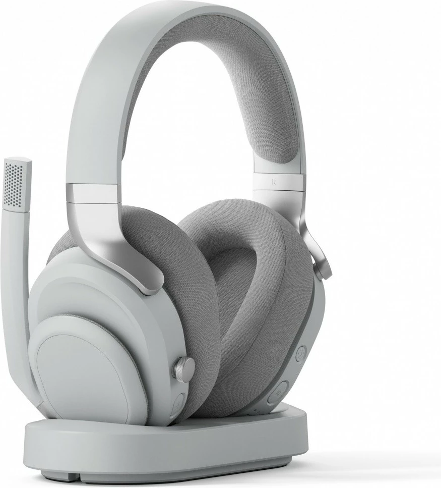 Brezžične slušalke z odstranljivim mikrofonom Fractal Design Scape Light, bele