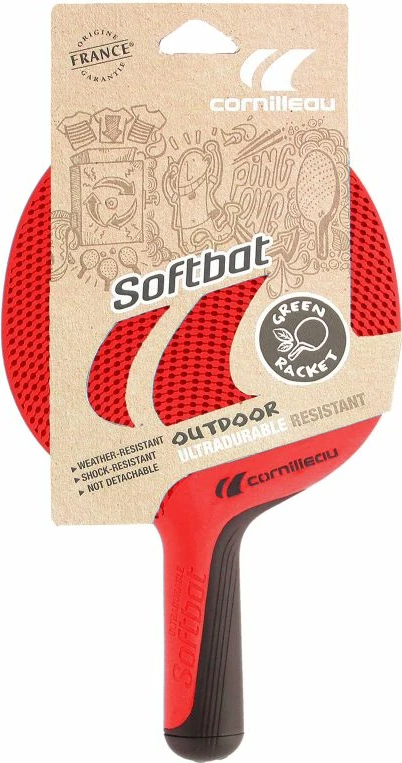 Ekološka raketa za namizni tenis SOFTBAT 454707, rdeča