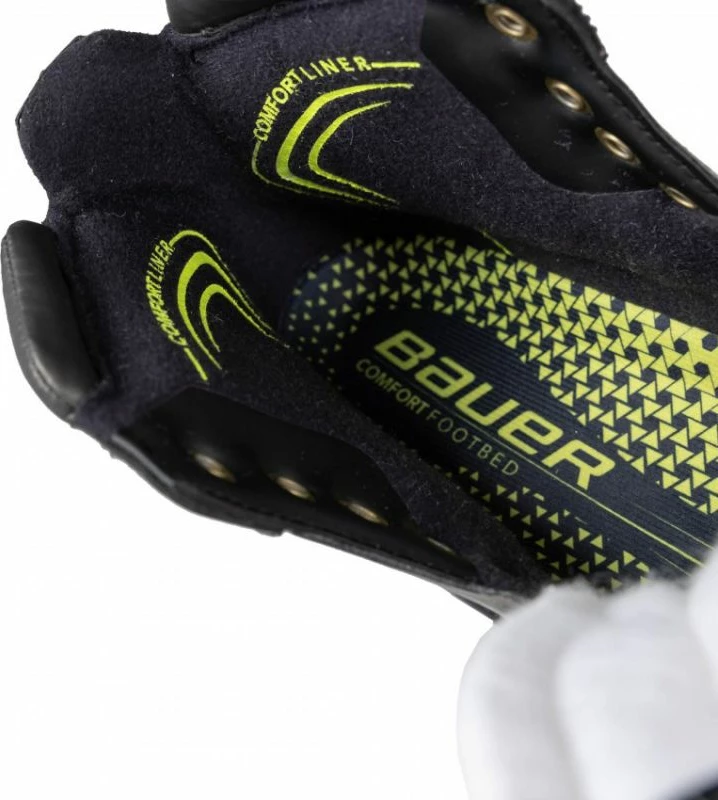 Ščitniške drsalke za vratarja Bauer Elite '21 Sr M 1058732, sivo/srebrne