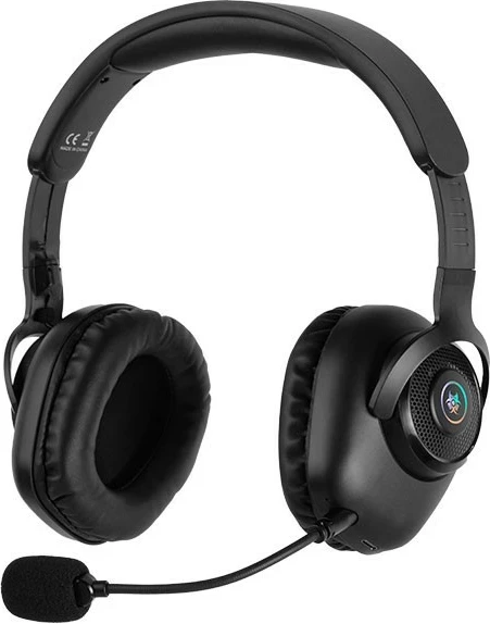 Gaming slušalke Tracer GameZone Mobile Hybrid BT+2.4G, brezžične, snemljiv mikrofon, 20 h, črne