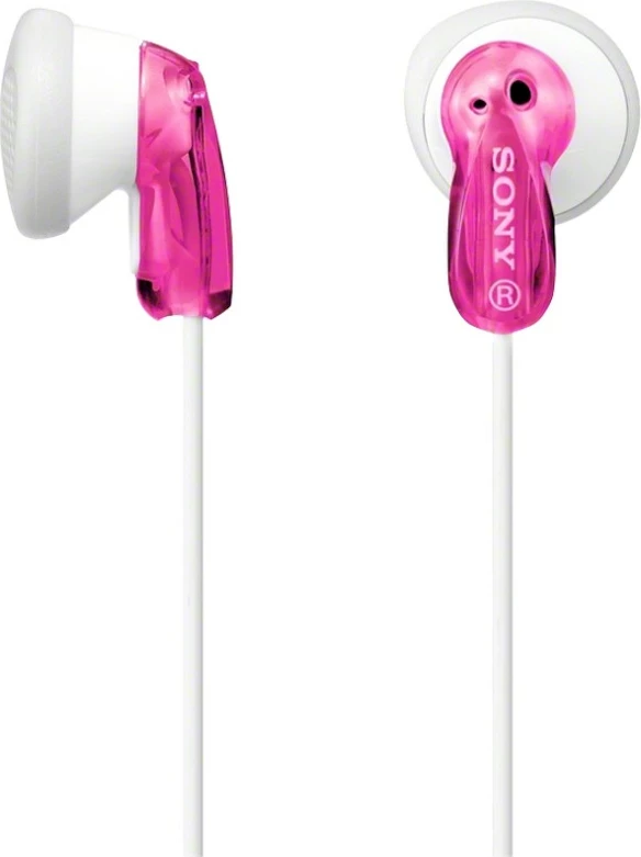 In-ear slušalke SONY MDR-E9LPP, 1,2 m, rožnato prozorne