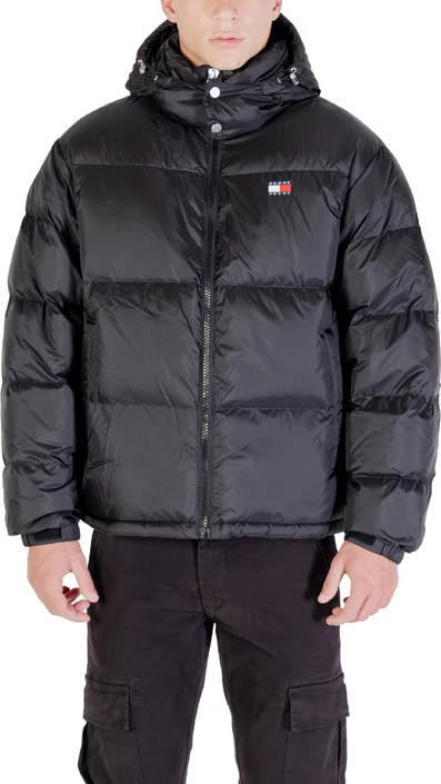 Moška jakna Tommy Hilfiger Jeans, črna