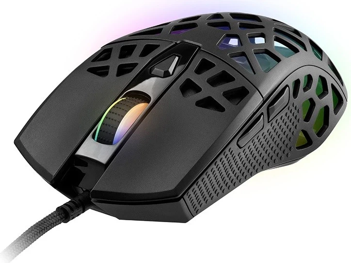 Optični igralni miš z RGB, Tracer GAMEZONE REIKA, črn