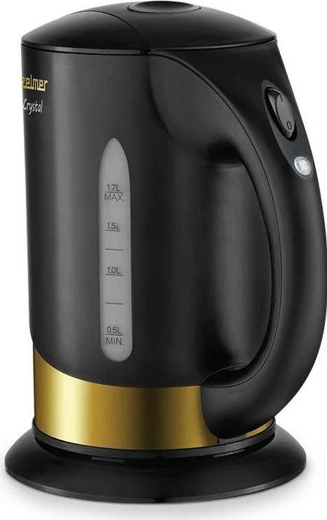 Električni grelnik vode Zelmer ZCK7630G, 1,7 L, črn