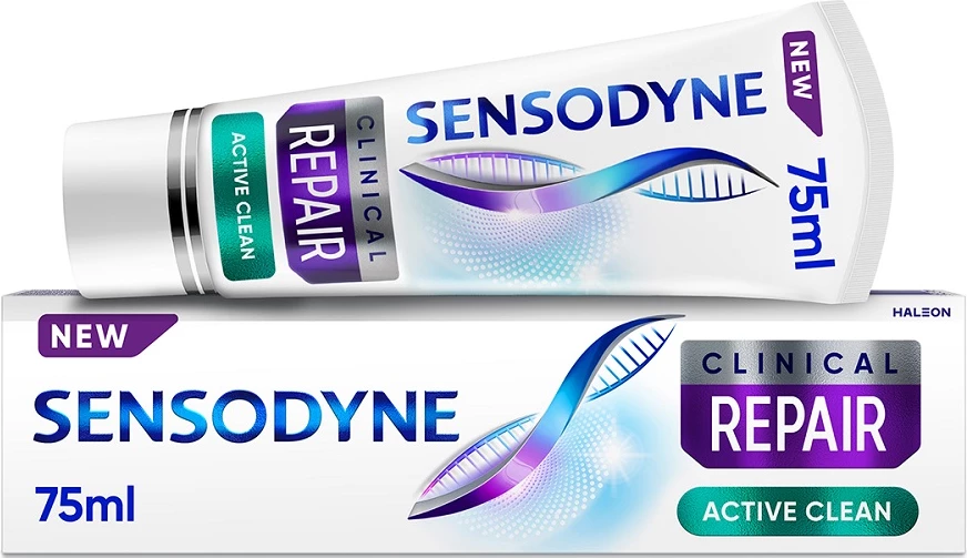 Pasta za zobe Sensodyne Clinical Repair Active Clean 75 ml
