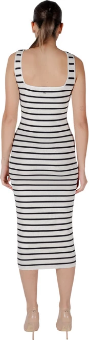 Obleka bež za ženske Morgan De Toi