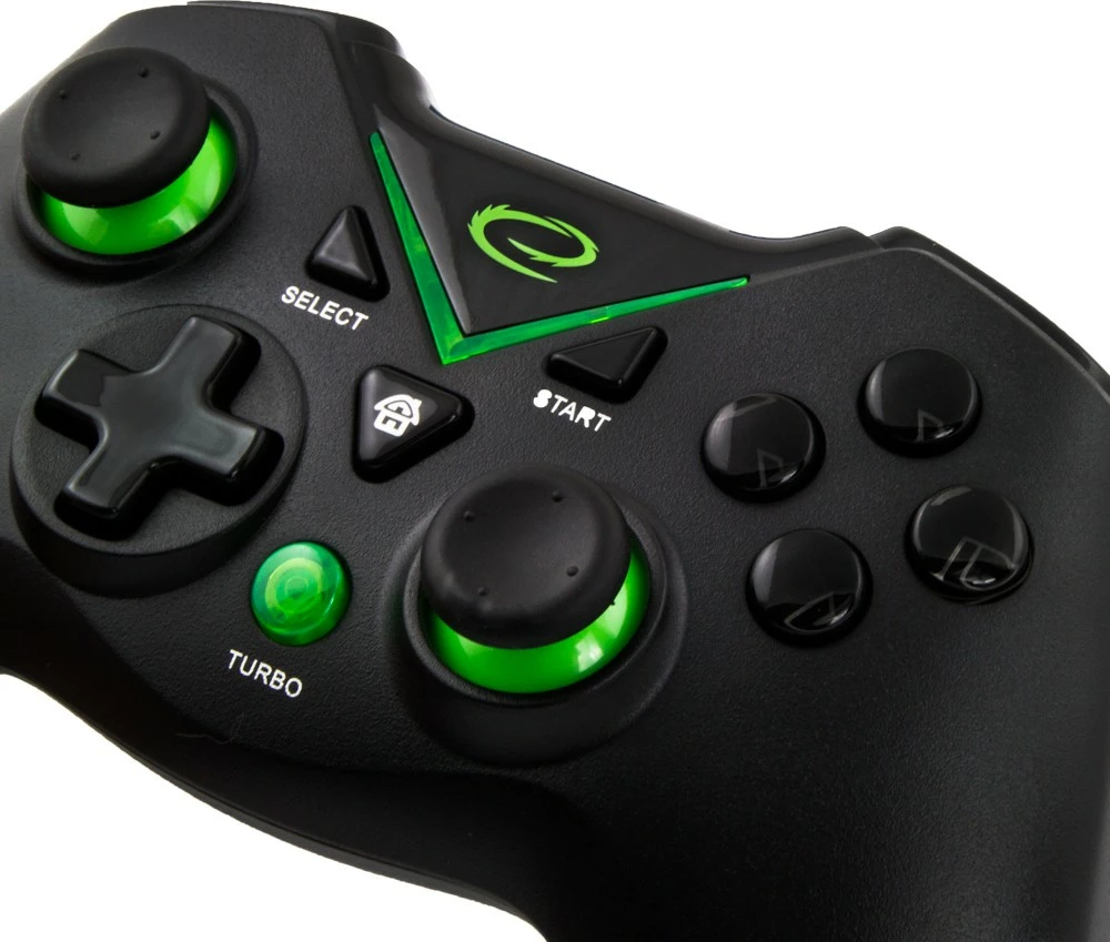 Brezžični gamepad Esperanza EGG112K za PC/PS3/Xbox One, črn