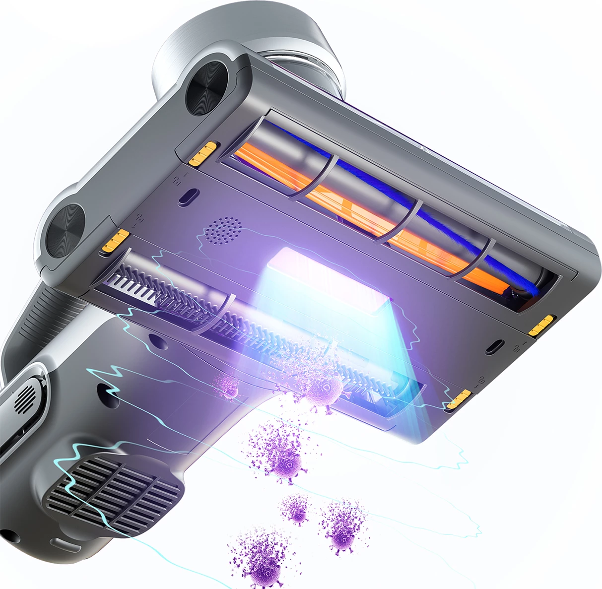 Sesalnik z električnim napajanjem JIMMY BX7, 600 W, 15 kPa, UV in ultrazvok, srebrno/črno