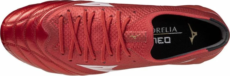 Atletski nogometni čevlji, Mizuno Morelia Neo IV Beta Elite FG, rdeči