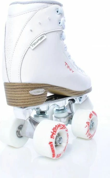 Dekorativne otroške rolerke Tempish, bele