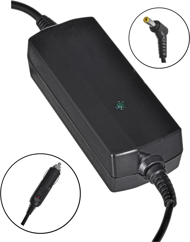 Polnilec za prenosnik Akyga AK-ND-4, črn