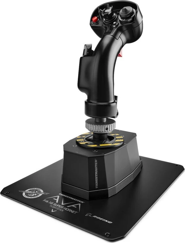 Letalski joystick Thrustmaster AVA FA18 Super Hornet, za PC, črn