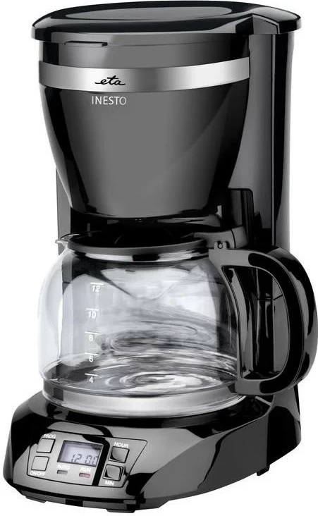 Kavni aparat Inesto 317490000 ETA, 12 skodelic, črn