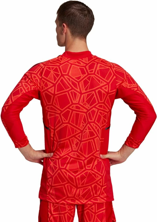 Vratarjeva majica Condivo 22 adidas, moški, rdeča