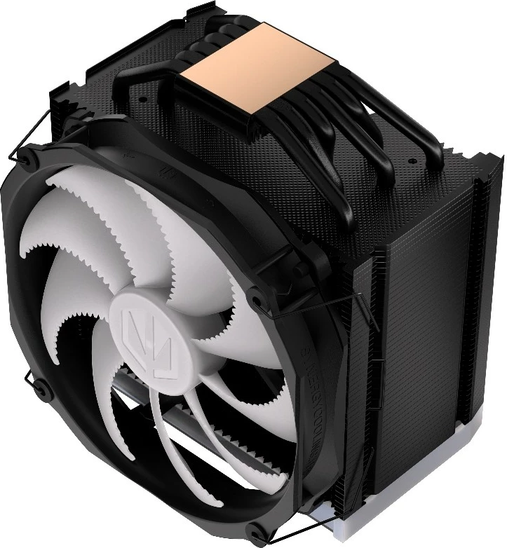 Hladilnik CPU Fortis 5 Black ARGB Endorfy EY3A014, z ARGB osvetlitvijo, črn