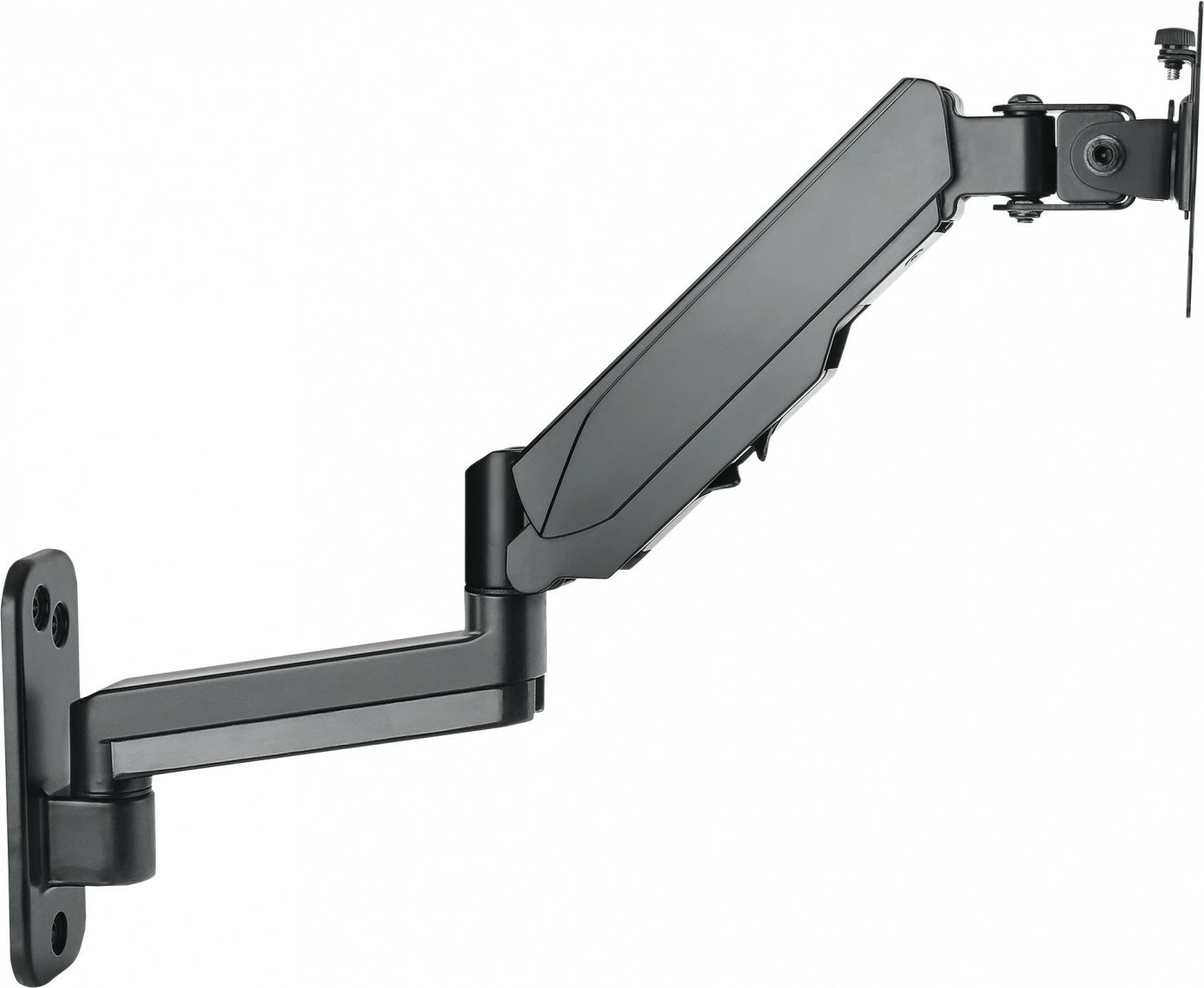 Nosilec za TV/monitor 17–32 palcev, gas spring, Manhattan 461610, črn