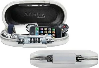 Osebna prenosna kaseta, Master Lock 5900D, mehanska, belosrebrna