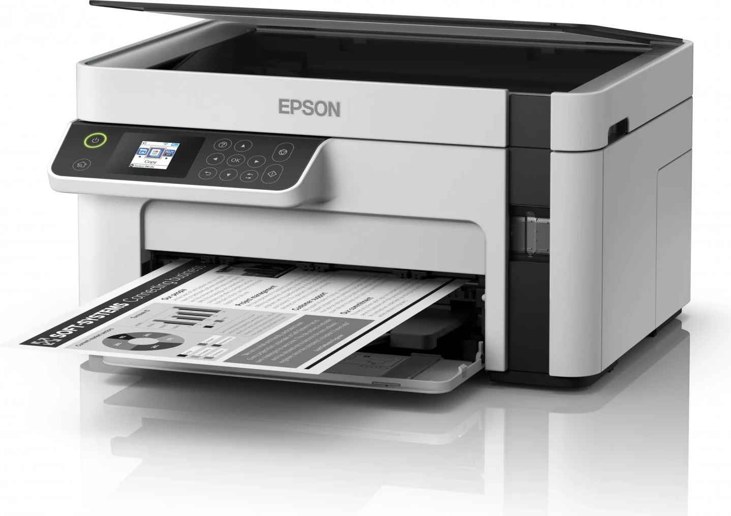 Večfunkcijski tiskalnik Epson M2120, bel