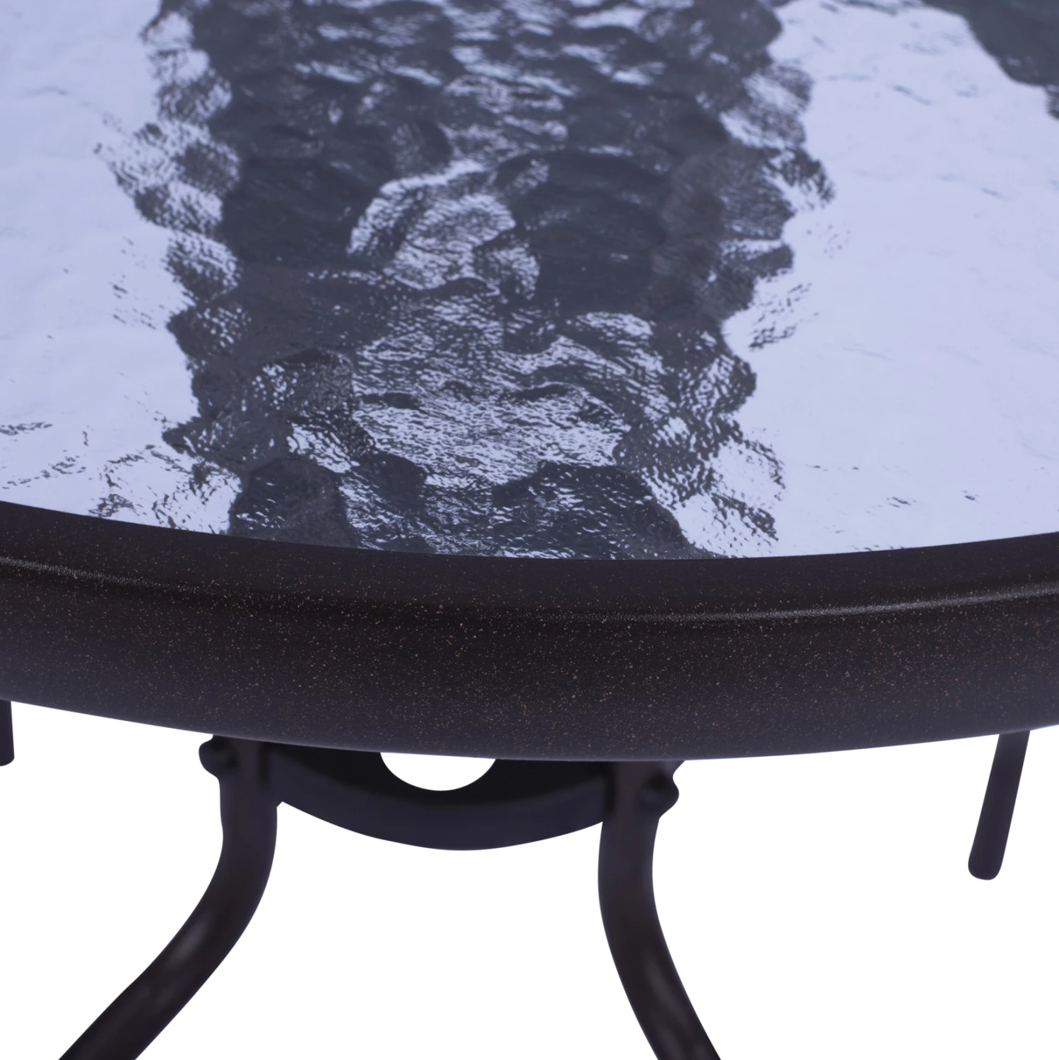 Miza kovinska rjava '70x70 FH5146.02