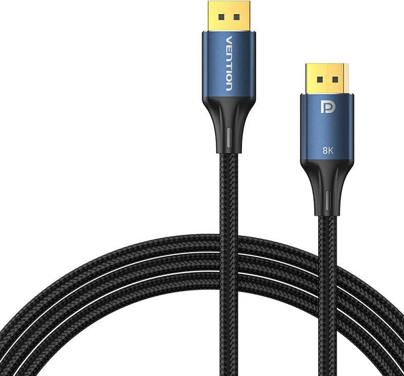 Kabel DisplayPort 5 m, 8K 60 Hz/4K 120 Hz, v modri barvi Vention HCELJ
