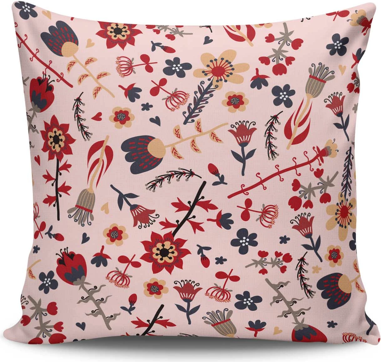 Dekorativna blazina Aberto Design, NKRLNT-052, večbarvna, 43x43 cm