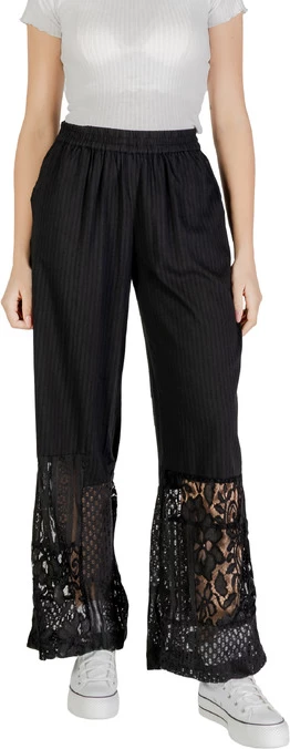 Hlače za ženske Ichi, črne