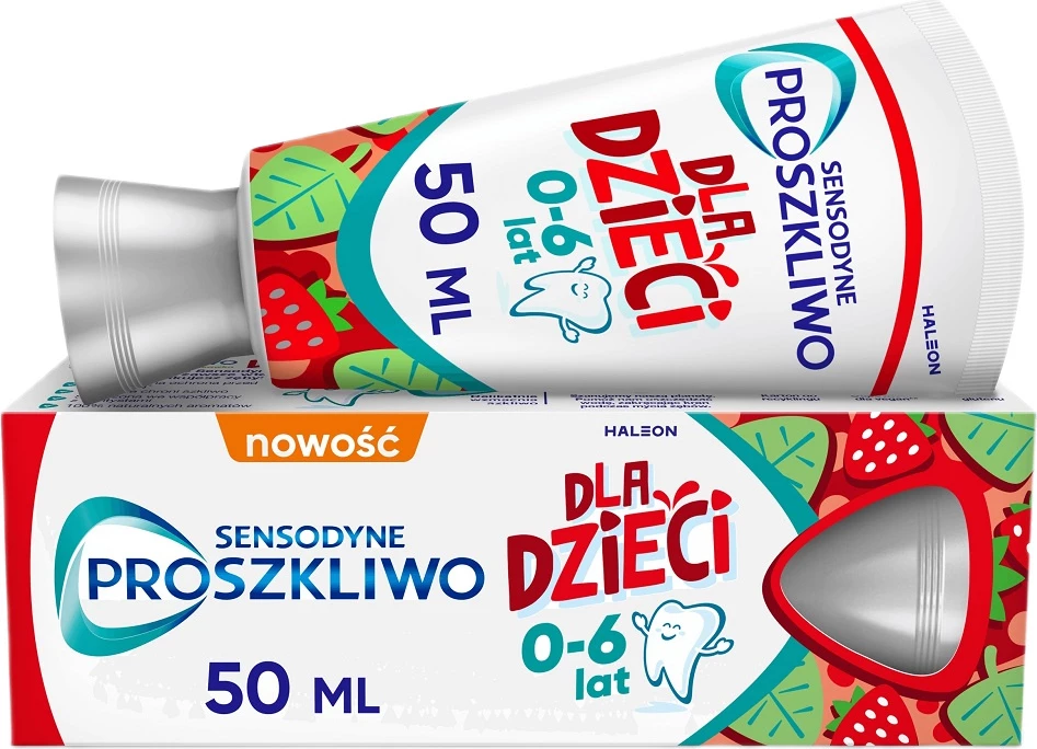 Zobna pasta za otroke Sensodyne 0–6 let, 50 ml