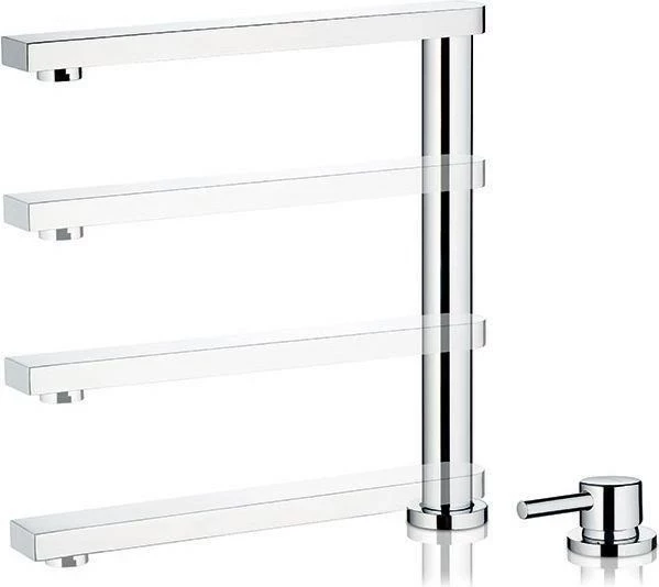 Kuhinjska armatura PYRAMIS SATELLITA 3/8', kovina, krom