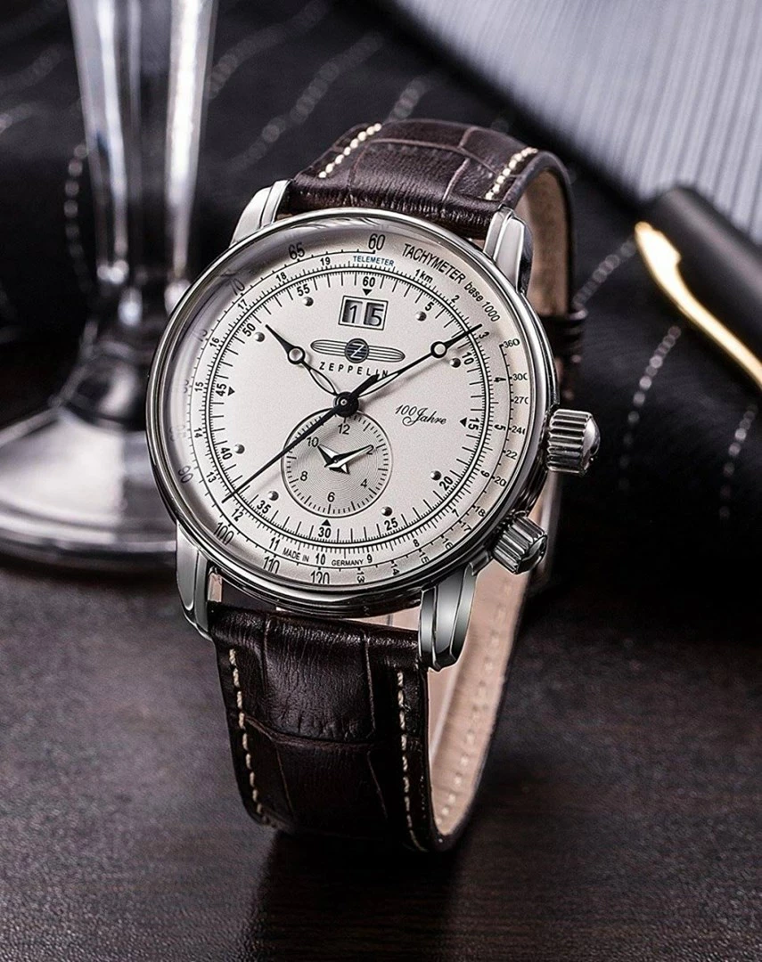 Elegantna zapestna ura Zeppelin 7640-1, quartz, srebrna