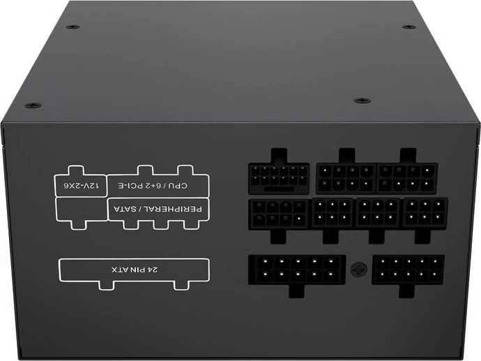 Napajalnik za računalnik Gembird Fornax Power 750W, 80 PLUS Gold, črn