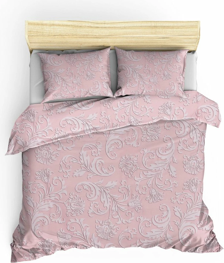 Saten pregrinja za odejo Super King, praškasta, L'essentiel Verano