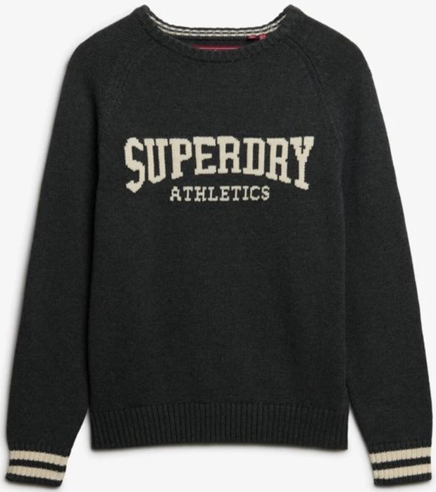 Ženski pulover Superdry, siv