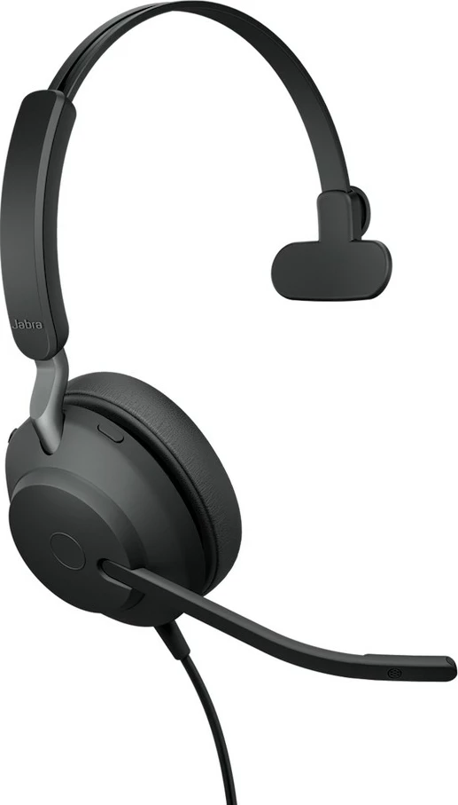 Slušalke Jabra Evolve2 40 SE, USB C/A, mono, črne