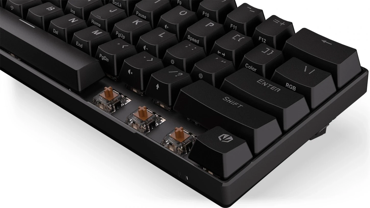 Mehanska igralna tipkovnica Endorfy, črna