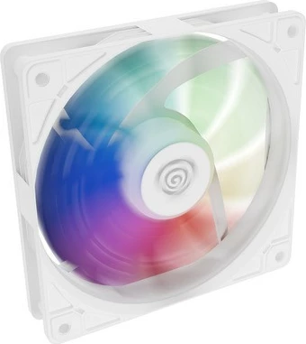 Ventilator za ohišje 120 mm, bel, ARGB — Natec GENESIS OXAL 120