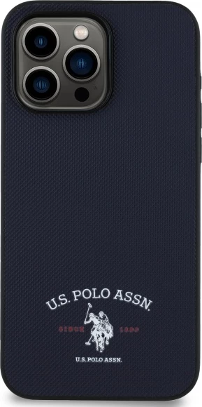Zaščitni ovoj za iPhone 15 Pro Max 6.7", U.S. Polo Assn. USHCP15XPARV, navy